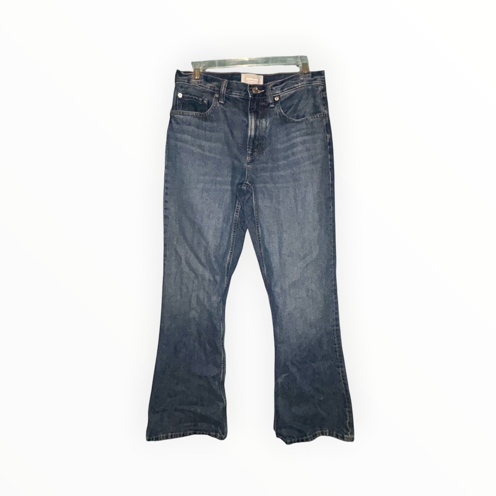 Everlane The Slouch Bootcut Jean Mid Rise Non Stretch Denim Blue 28 Regular NWT